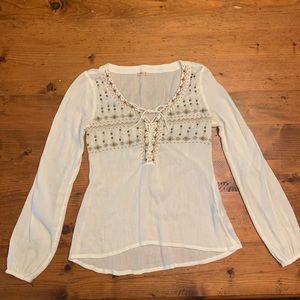 Hollister long-sleeve blouse